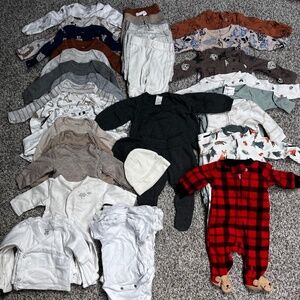 Newborn baby boy lot